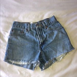 Levi High Waisted Shorts